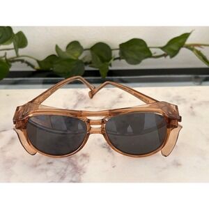 Vintage American Optical AO Aerosite Safety Sunglasses Z87 USA 5 3/4‎ Aviator
